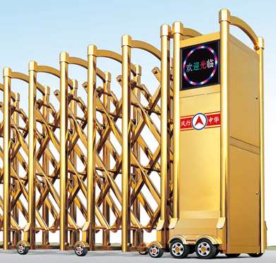 電動伸縮門的組成組件說明